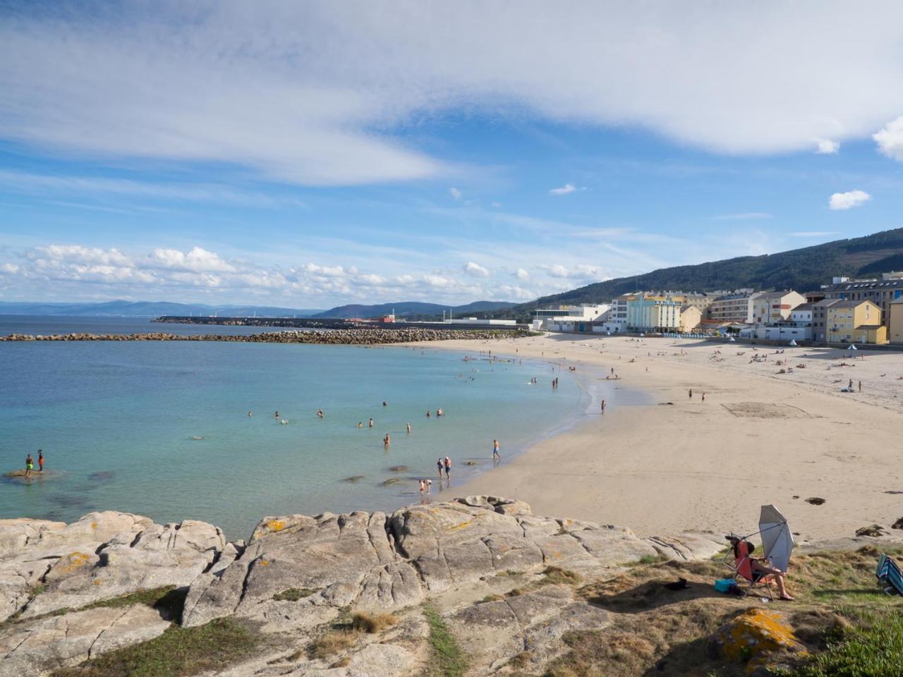 Ferienwohnung Piso A Pie De Playa Burela Exterior foto